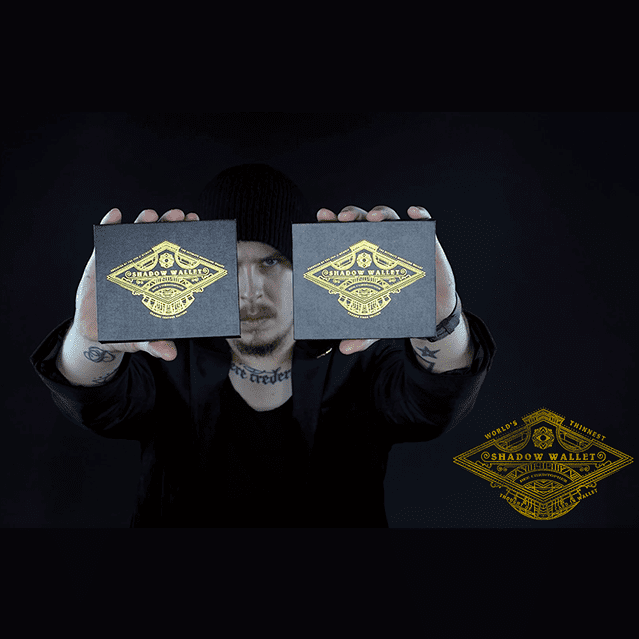 Shadow Wallet Leather (Gimmick and Online Instructions) by Dee Christopher and 1914 - Trick