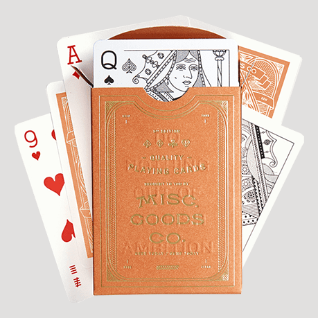 Sandstone Playing Cards