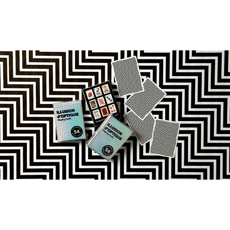 Illusion d'Optique Playing Cards by Art of Play