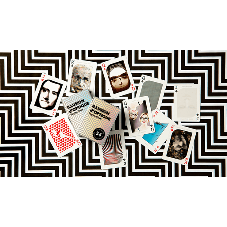 Illusion d'Optique Playing Cards by Art of Play