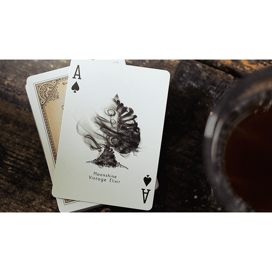 Limited Moonshine Vintage Elixir Playing Cards by USPCC and Lloyd Barnes