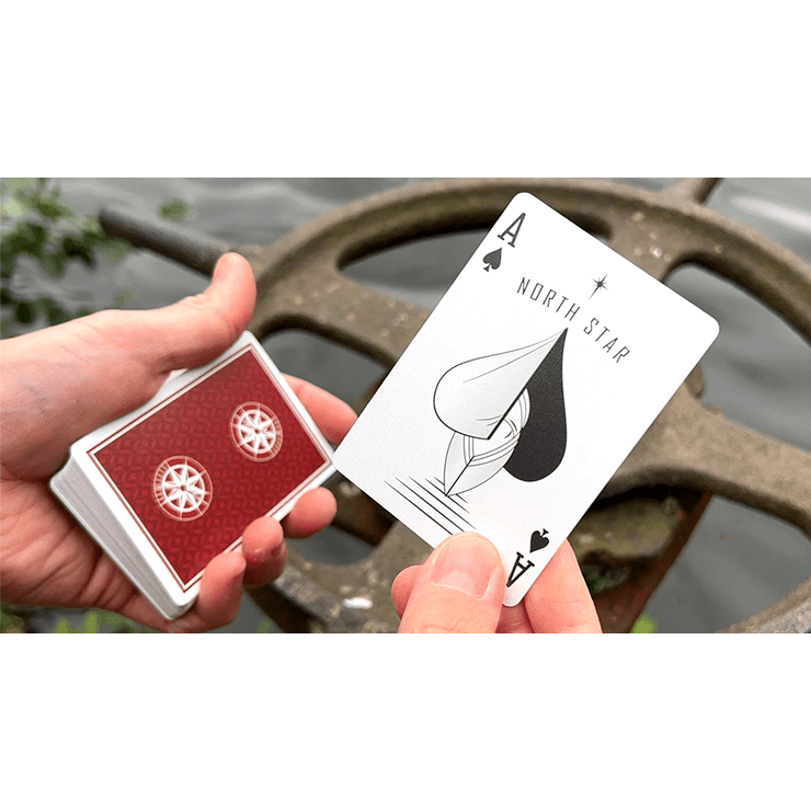 North Star Playing Cards Luxury Red Edition by James Anthony and MagicWorld