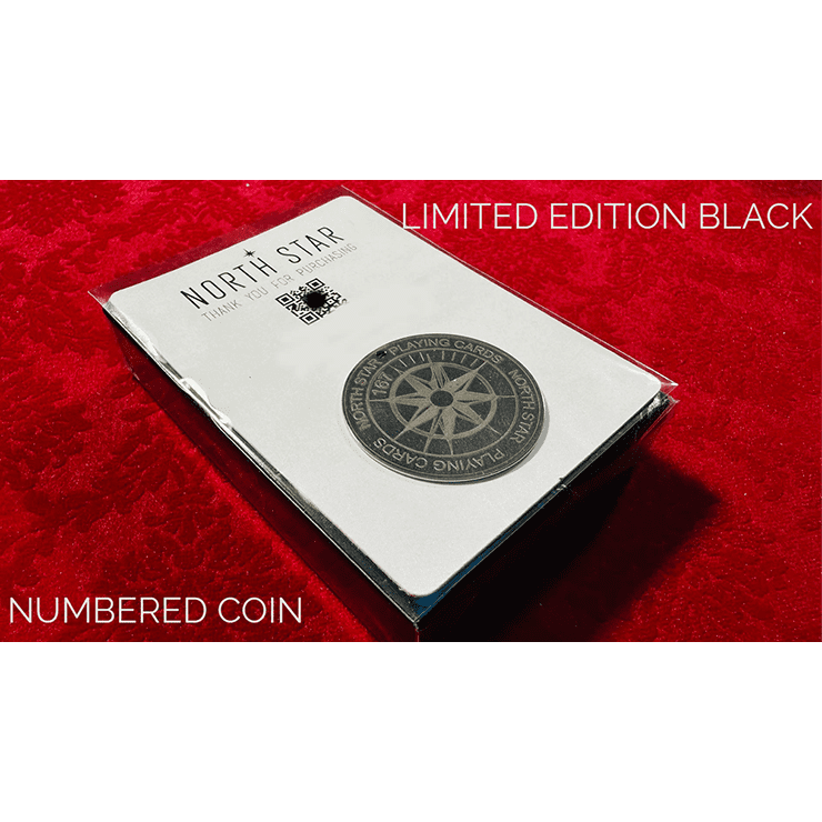 North Star Midnight Black Marked Edition (With Numbered Coin & Routines) by James Anthony