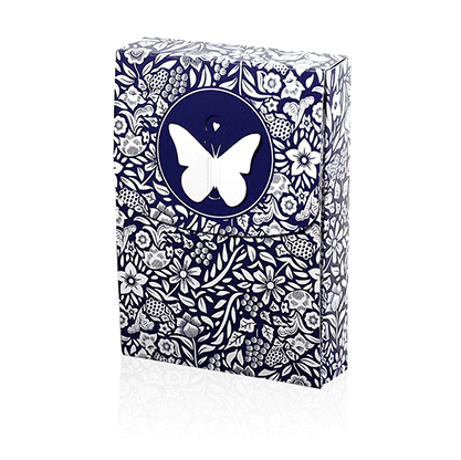 Butterfly Playing Cards Marked (Blue) 3rd Edition by Ondrej Psenicka