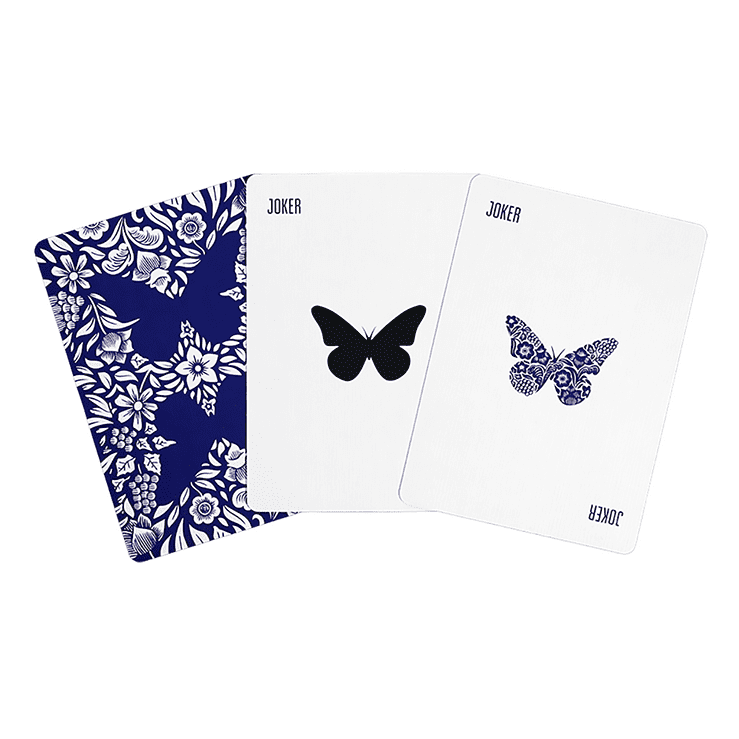 Butterfly Playing Cards Marked (Red) 3rd Edition by Ondrej Psenicka