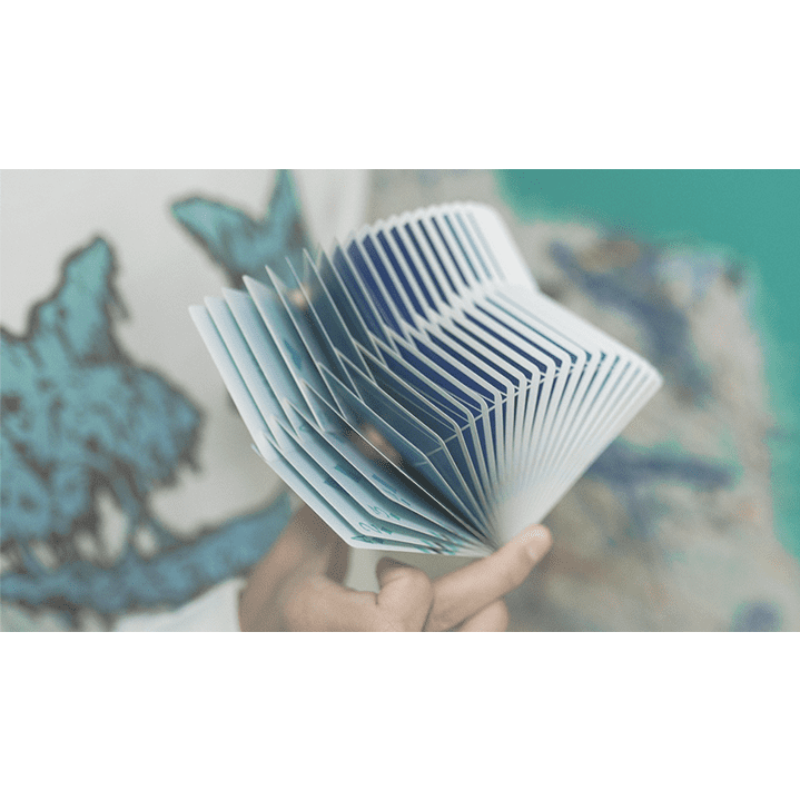 Flexible Gradients Blue Playing Cards by TCC