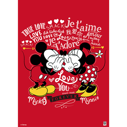 Paper Restore (MICKY & MINI LOVE) by JL Magic - Trick