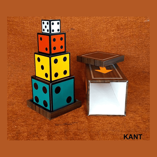 Mystery of Dice Pyramid by Kant Magic - Trick