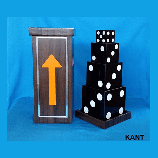 Mystery of Dice Pyramid by Kant Magic - Trick