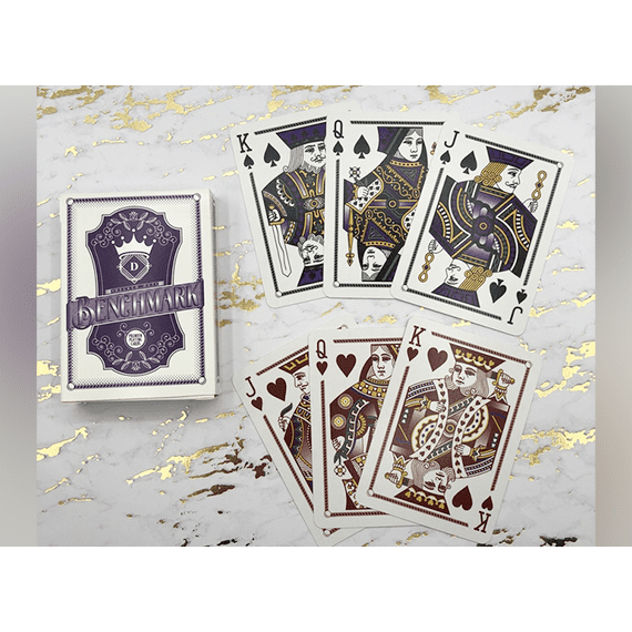 Benchmark (Purple) Playing Cards