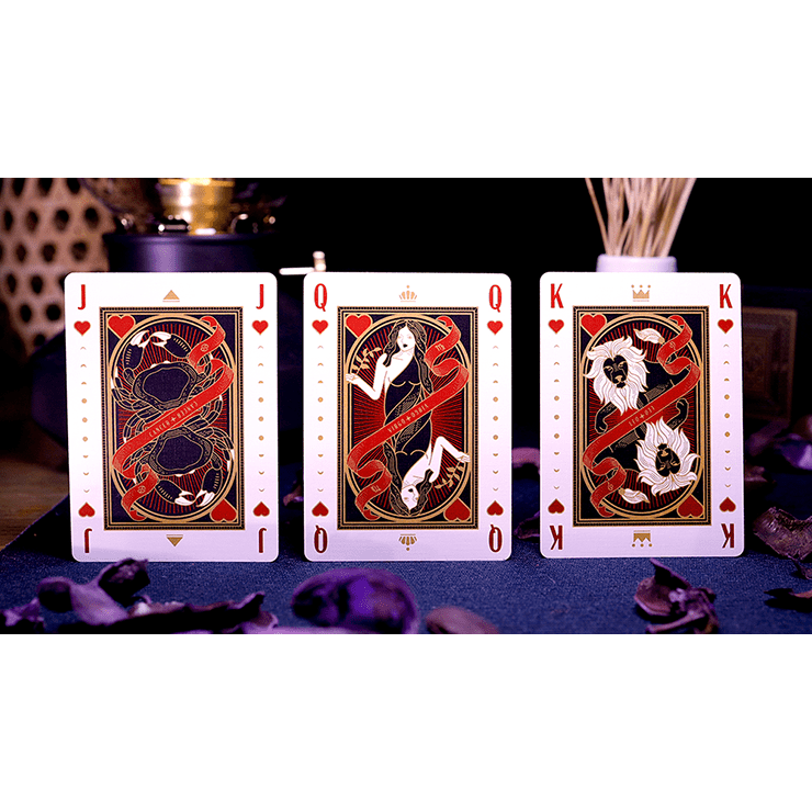 The Constellation Gold Playing Card by Deckidea