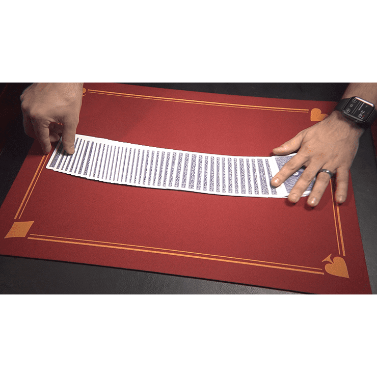 Standard Close-Up PIP Pad 16X23 (Red) by Murphy's Magic Supplies - Trick