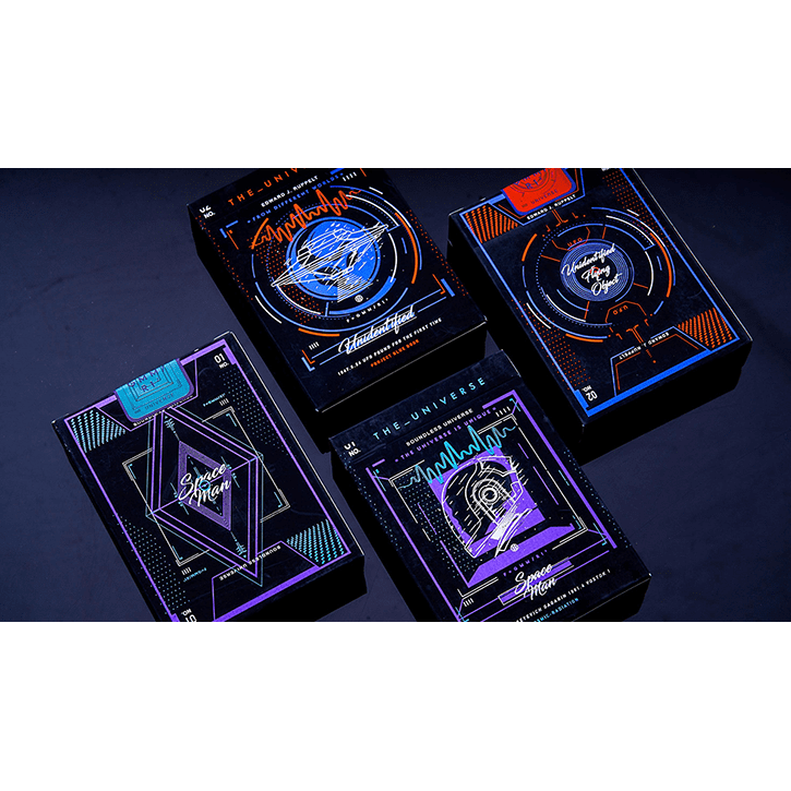 The Universe Space Man Edition Playing Cards by Jiken & Jathan