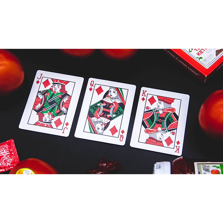 Ketchup Playing Cards by Fast Food Playing Cards