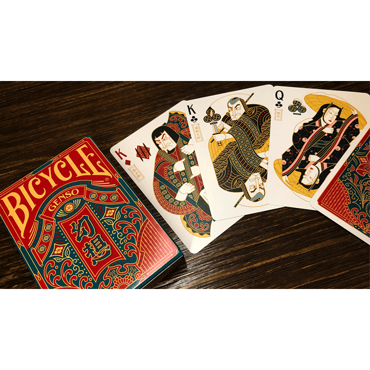 Bicycle Genso Green Playing Cards by Card Experiment