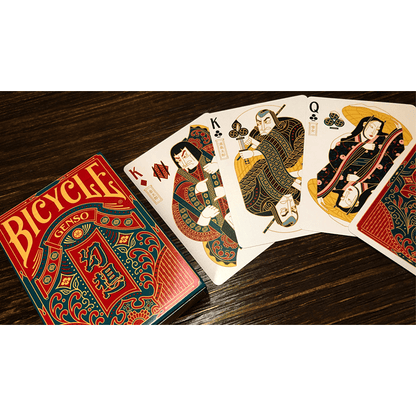 Bicycle Genso Green Playing Cards by Card Experiment