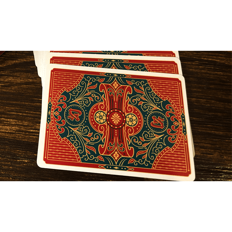 Bicycle Genso Green Playing Cards by Card Experiment