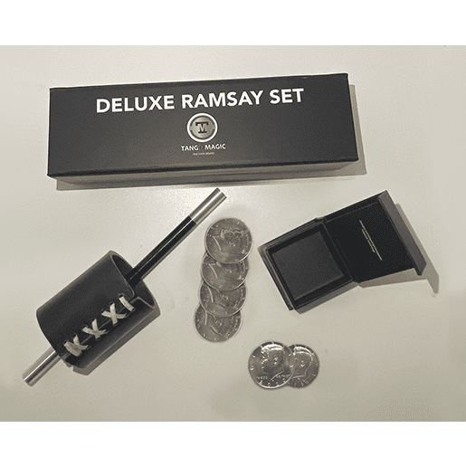 Deluxe Ramsay Set Half Dollar (Gimmicks and Online Instructions)  by Tango - Trick