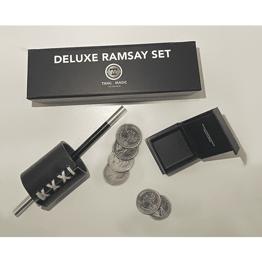 Deluxe Ramsay Set Quarter (Gimmicks and Online Instructions) by Tango - Trick