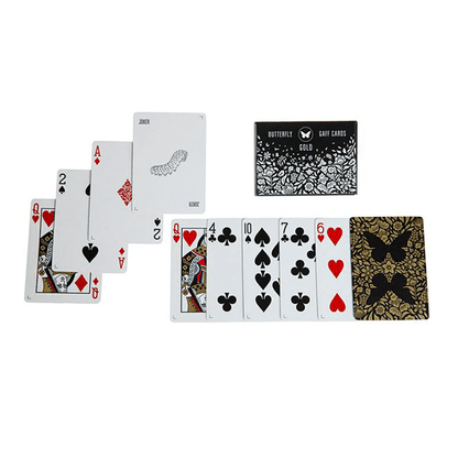 Gaff pack for Butterfly Playing Cards Marked (Black and Gold) by Ondrej Psenicka