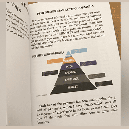 Performer Marketing Formula by Luca Volpe - Book