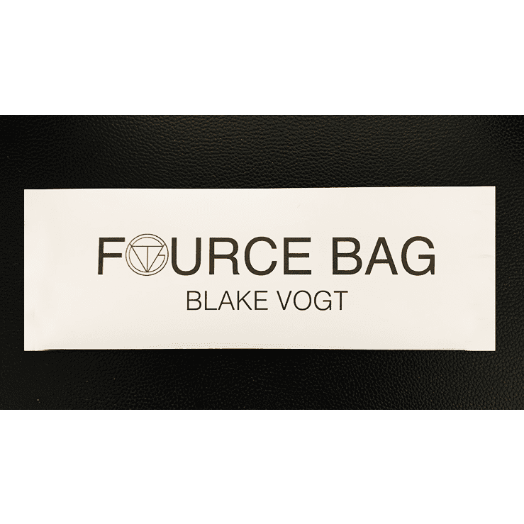 Fource Bag (Gimmicks and Online Instructions) by Blake Vogt - Trick