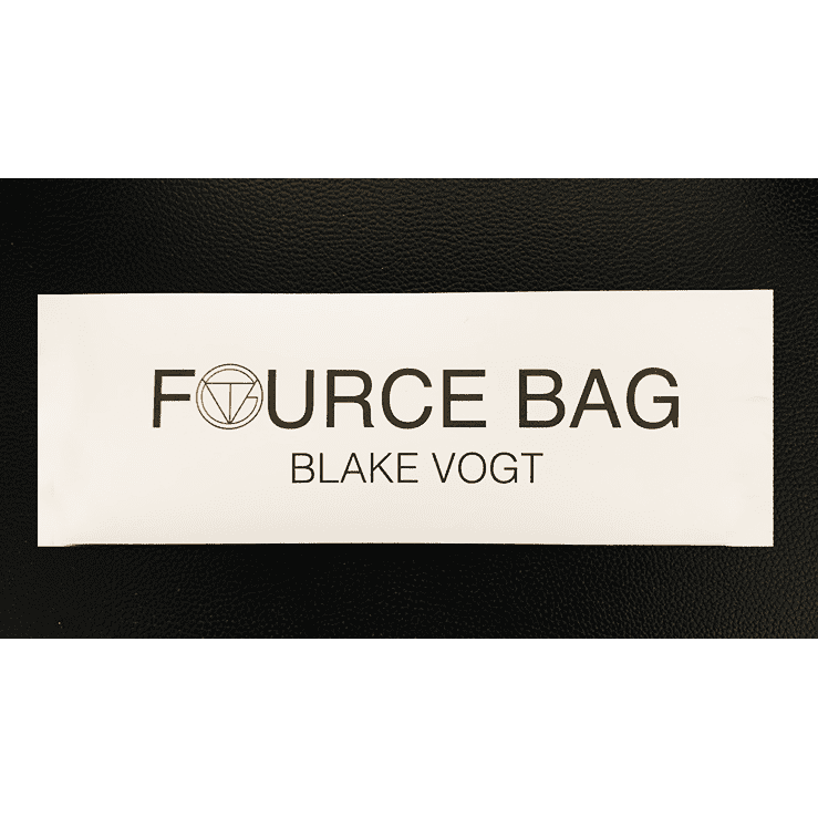 Fource Bag (Gimmicks und Online-Anleitungen) von Blake Vogt - Trick