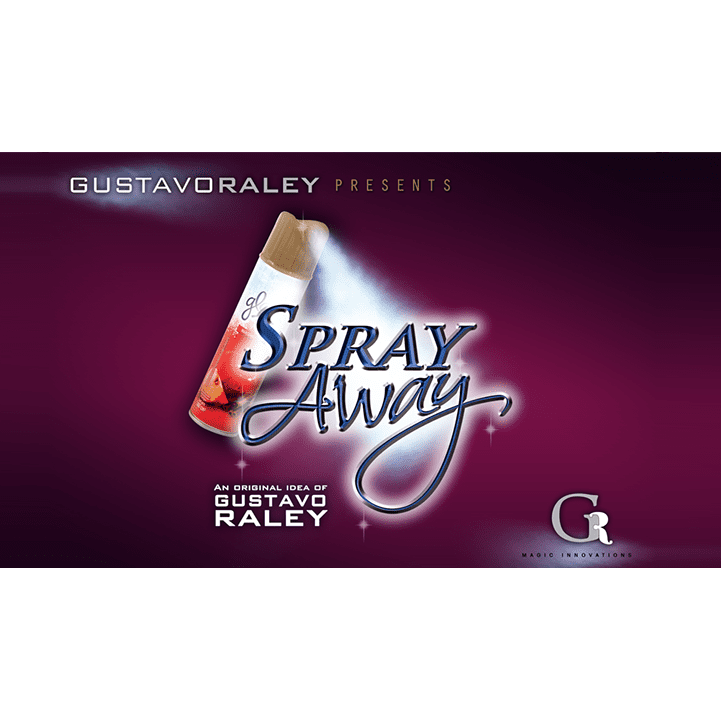 SPRAY AWAY (Gimmicks and Online Instructions) by Gustavo Raley - Trick