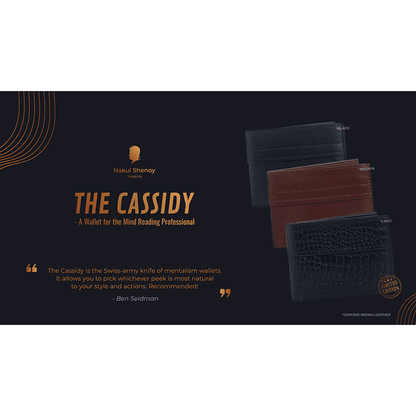 THE CASSIDY WALLET BROWN by Nakul Shenoy - Trick