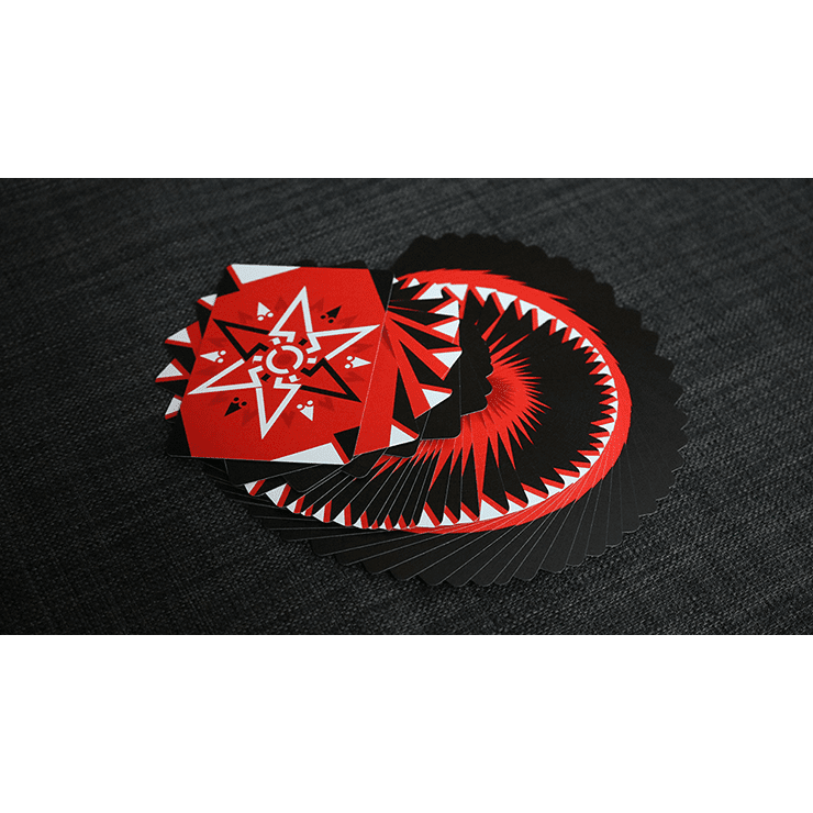 Cardistry Fanning (RED) Playing Cards