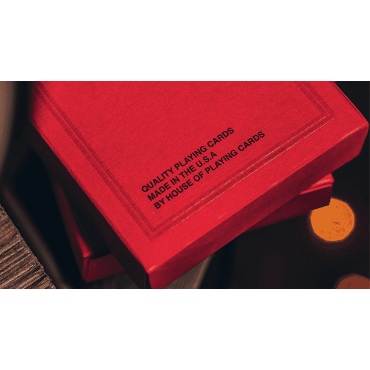 NOC Pro 2021 (Burgundy Red) Playing Cards