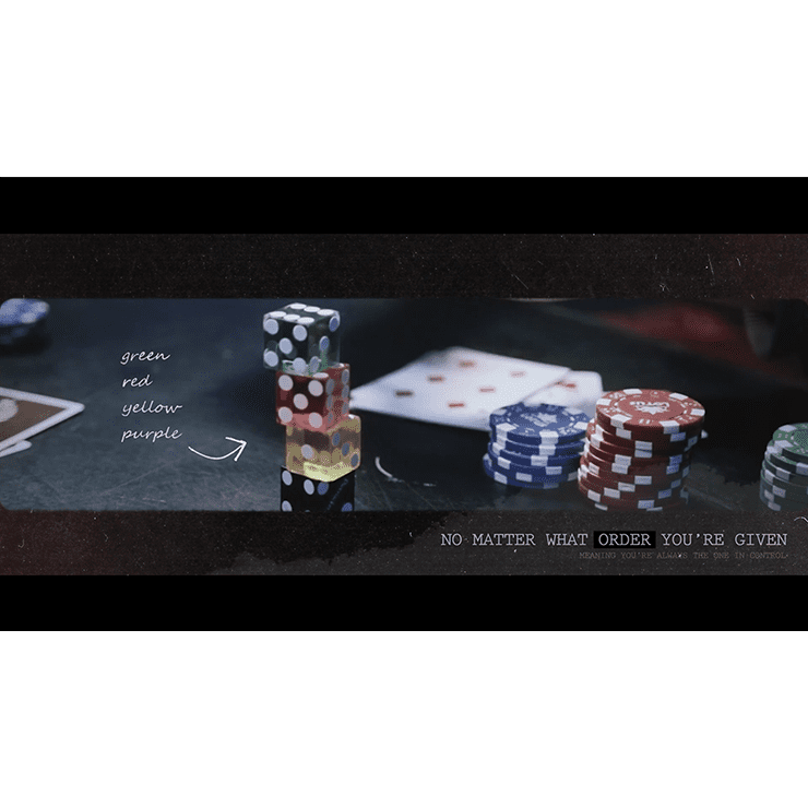 How to Cheat at Dice Black Leather (Props and Online Instructions)  by Zonte and SansMinds - Trick