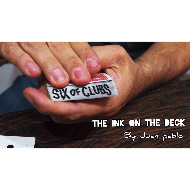 INK ON THE DECK by Juan Pablo - Trick