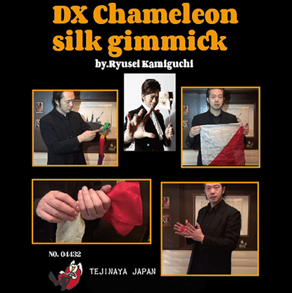 DX Chameleon Silk Gimmick by Ryusei Kamiguchi & Tejinaya Magic - Trick