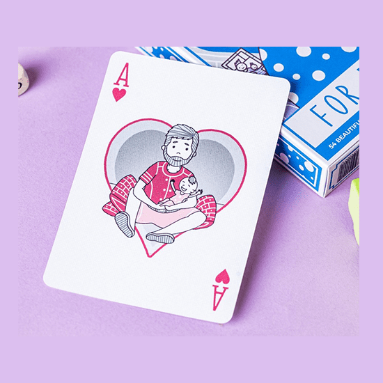 For Dad Playing Cards