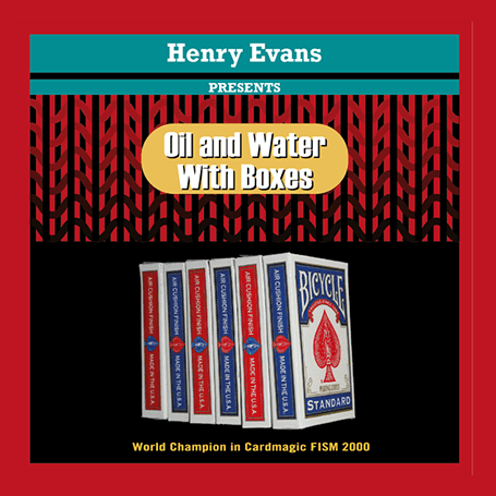 Oil and Water Boxes (Gimmicks and Online Instructions) by Henry Evans - Trick