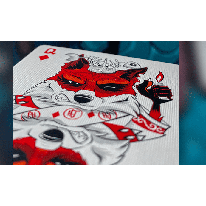 Trash & Burn (Red) Playing Cards by Howlin' Jacks