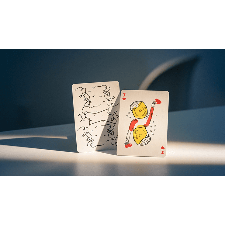 Shantell Martin (White) Playing Cards by theory11