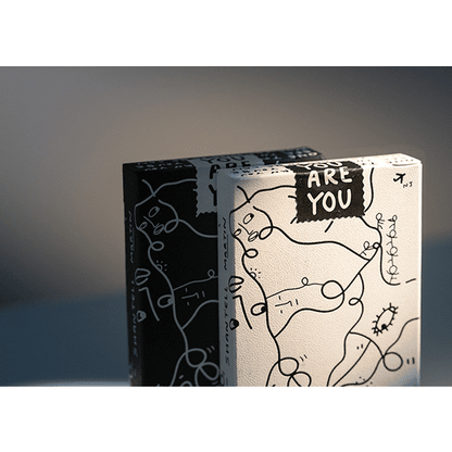 Shantell Martin (White) Playing Cards by theory11