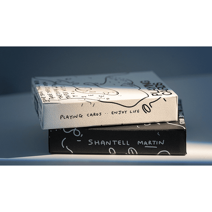 Shantell Martin (Black) Playing Cards by theory11