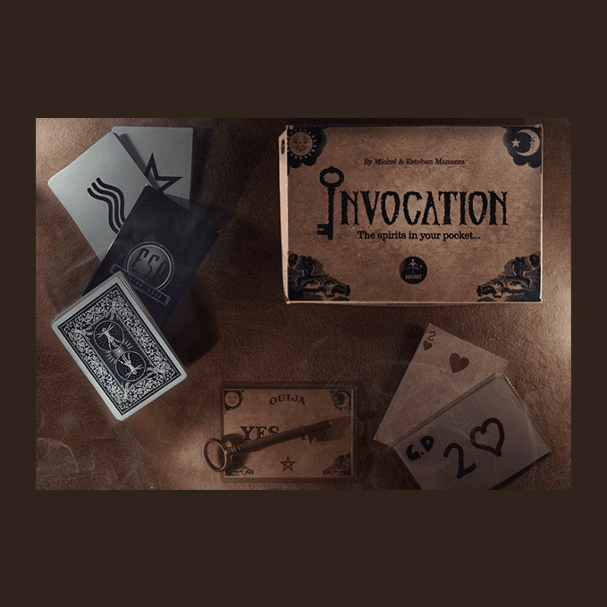 Invocation (Gimmicks and Online Instructions) by Michel and Esteban Manazza - Trick
