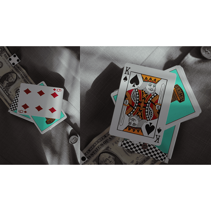 Gemini Casino Emerald Green Playing Cards Deck Brand New