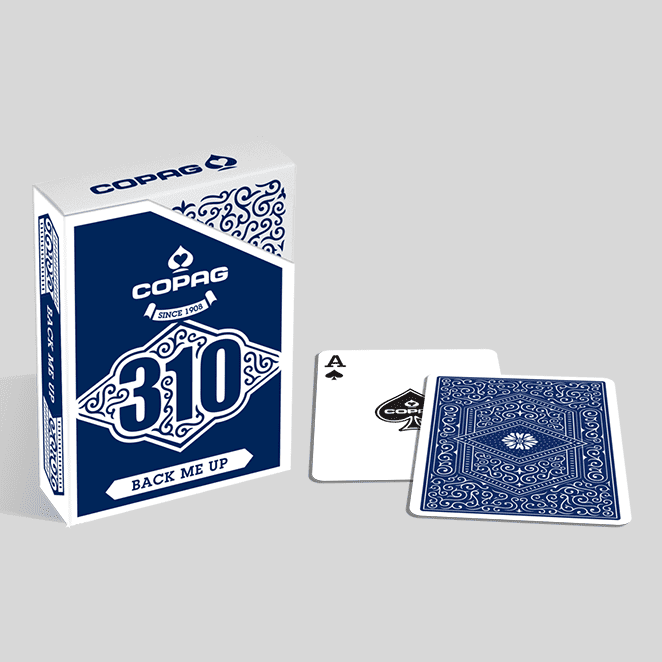 Copag 310 Back Me Up (Blue) Playing Cards