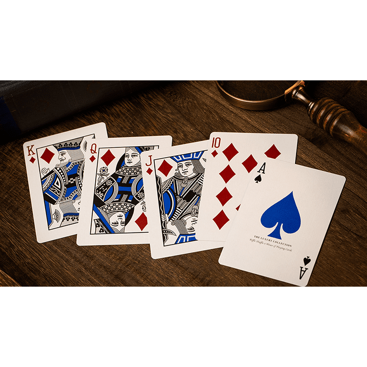 NOC (Blue) The Luxury Collection Playing Cards by Riffle Shuffle x The House of Playing Cards