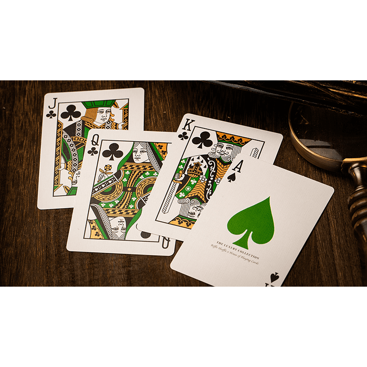 NOC (Green) The Luxury Collection Playing Cards by Riffle Shuffle x The House of Playing Cards