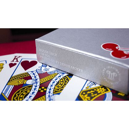Cherry Casino House Deck (McCarran Silver) Playing Cards by Pure Imagination Projects