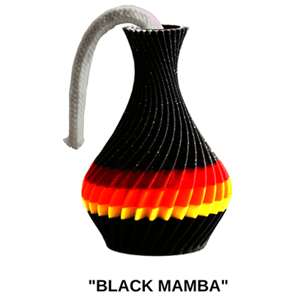 The American Prayer Vase Genie Bottle BLACK MAMBA by Big Guy's Magic- Trick