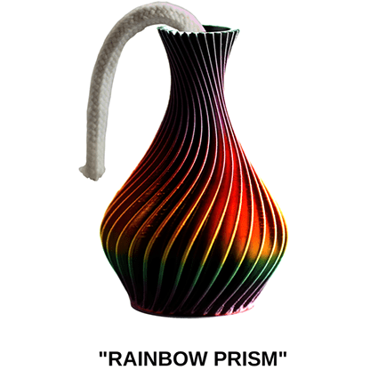 The American Prayer Vase Genie Bottle RAINBOW PRISM by Big Guy's Magic- Trick