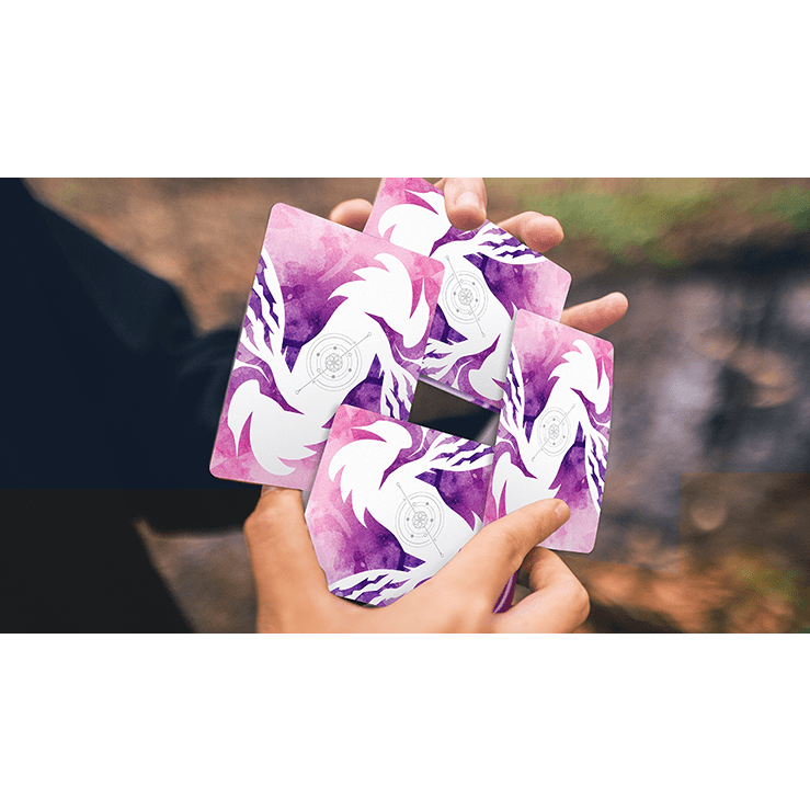 Lonely Wolf (Purple) Playing Cards by BOCOPO