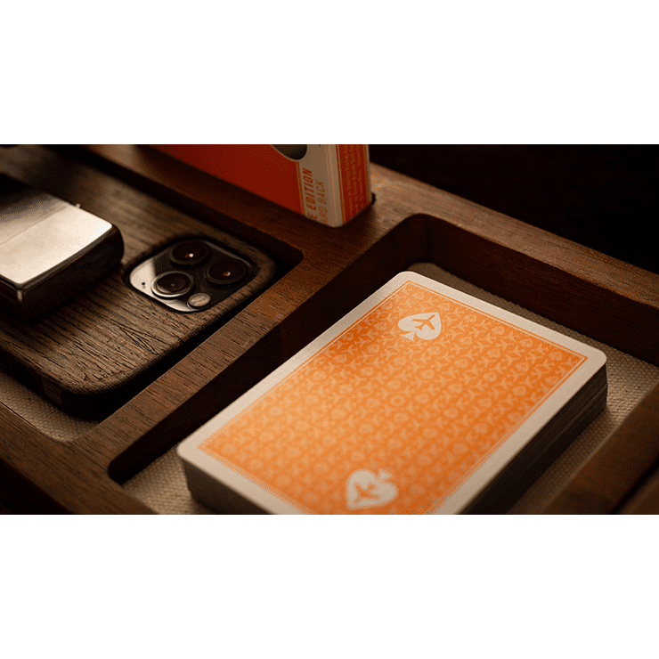 Lounge Edition in Hangar (Orange)  by Jetsetter Playing Cards